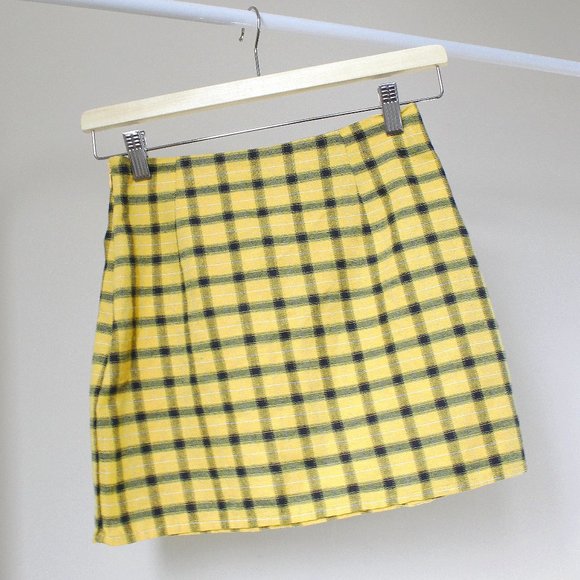 Shein Skirt│Yellow/Black│XS - Picture 1 of 4